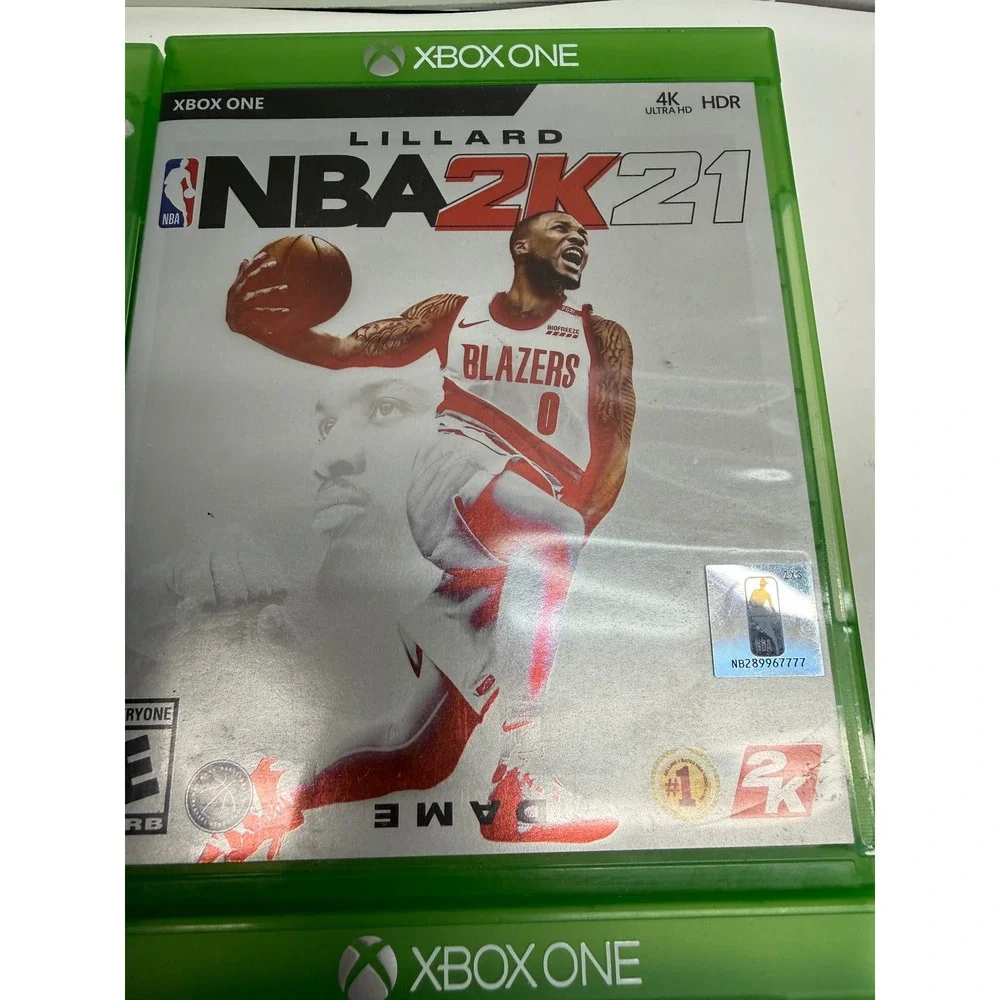 Xbox One Sports Game Lot NBA 2K17 2K18 2K21 MLB The Show 21 Madden 17 Bundle